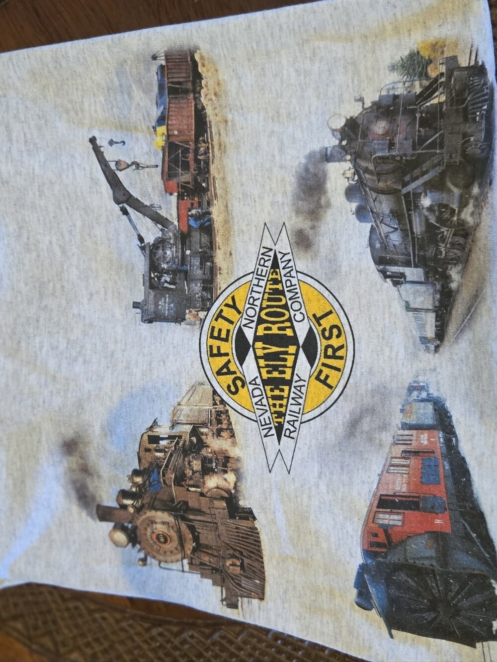 The Ely Route Railroad Graphic XL Men's Tee NWOT - Picture 3 of 9